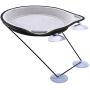 Wallfire Cat Bed Window Suction Cup Hanging Nest, Pet Cat Hammock, Saving Hanging Nest Resting Seat Pet House Windowsill Hammock (Grey)