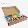 Aopiu 5 Pcs/Set Interactive Pet Cat Toys, Cat Stick Wand Feather Bell Sisal Mouse Mice