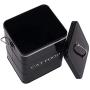 Geyecete Dog Treats tin and Dog Food Storage Tin with Lid & with Spoon for Dog Food Storage, Medium Pet Food Storage Can
