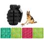 Dog Toys for Aggressive Chewers Large Breed and Slow Feeder Dog Bowls Lick Mat for Dogs