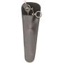 ShearsDirect Japanese 440C 22 Teeth Thinner Black Titanium Off Set Swivel with Pink Stone Tension, 7.5-Inch