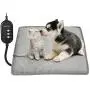 OMORC Pet Heating Pad, 12V Safe Cat Heating Pad with 3 Level Timer & Temperature Settings & 2 Replaceable Cover, Auto Power-off Built-in Thermostats and Anti-Bite Tube, 18'' x 18'' Mat for Dog Cat Pets OMORC Pet Heating Pad, 12V Safe Cat Heating Pad with 3 Level Timer & Temperature Settings & 2 Replaceable Cover, Auto Power-off Built-in Thermostats and Anti-Bite Tube, 18'' x 18'' Mat for Dog Cat Pets