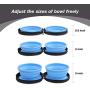 Pet Travel Dog Food Bin Container with Detachable Bowls Portable Pet Bowls for Outdoor Use