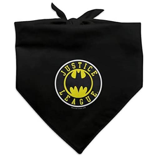 GRAPHICS & MORE Justice League Batman Athletic Logo Dog Pet Bandana