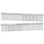 Professional Dog Grooming Greyhound Combs for Dogs Chrome Comb - Choose Size (Fine/Coarse Comb) Professional Dog Grooming Greyhound Combs for Dogs Chrome Comb - Choose Size (Fine/Coarse Comb)