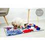 Vehipa Snuffle Mat,Feeding Mat for Small Large Dogs,Pet Puzzle Toys Durable Interactive Encourages Natural Foraging Skills