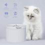 DADYPET Cat Water Fountain 2L with 4 Filters Ultra Silent Roman Style Automatic Pet Water Drinking Bowl Healthy Caring Cat Water Dispenser Electric Pet Water Bowl for Cats Dogs Multiple Pets