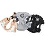 Puppia Gia Harness C, Large, Melange Grey