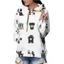 Cute Doodle Houses on Blackboard -.- -,Womens Pullover Hoodies with Big Pocket House S Cute Doodle Houses on Blackboard -.- -,Womens Pullover Hoodies with Big Pocket House S