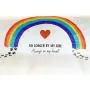 Catrageous Pet Memorial Blanket - Over The Rainbow Bridge Bereavement Gift for Dog or Cat Loss - with Comforting Heartfelt Sentiment and Colorful Pawprints Catrageous Pet Memorial Blanket - Over The Rainbow Bridge Bereavement Gift for Dog or Cat Loss - with Comforting Heartfelt Sentiment and Colorful Pawprints