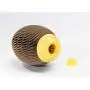 JKQ Dog Tire Football Dog Toy with Interactive Squeaker, Lightweight, Durable and Water Resistant 6.510.8cm Size for Medium/Large Breeds Single Unit Coffee JKQ Dog Tire Football Dog Toy with Interactive Squeaker, Lightweight, Durable and Water Resistant 6.510.8cm Size for Medium/Large Breeds Single Unit Coffee