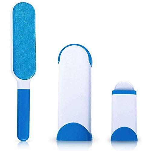 The JDP Co. House Pet Hair Remover Kit - Glove, Brush Wand, and Mini Travel Wand Included - 3 Piece Set