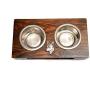 Basenji, a Dogs Bowl with a Relief from ArtDog