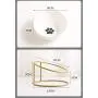 JUILE YUAN Elevated Cat Bowl - Ceramic Tilted Elevated Raised Pet Dish with Metal Stand, Tall Cat Bowls for Food and Water,Anti Vomiting, Whisker Fatigue, Dishwasher Safe, Protect Dog and cat Spine JUILE YUAN Elevated Cat Bowl - Ceramic Tilted Elevated Raised Pet Dish with Metal Stand, Tall Cat Bowls for Food and Water,Anti Vomiting, Whisker Fatigue, Dishwasher Safe, Protect Dog and cat Spine