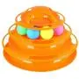 4-Layer Anti Slip Tower of Tracks Rolling Ball Toy for Cats