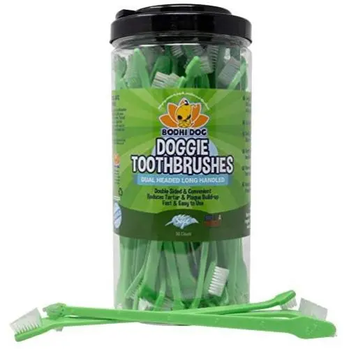 Dual Ended Long Dog & Cat Toothbrush | Pet Safe Super Soft Bristles for Pet Dental & Oral Care Teeth & Gums Dual Ended Long Dog & Cat Toothbrush | Pet Safe Super Soft Bristles for Pet Dental & Oral Care Teeth & Gums