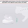 JiangYan-US Raised Cat Bowls 0°-20° Tilted Cat Food Water Bowl, Elevated Cat Bowls Feeder Dish Stress-Free Suit for Cats Small Dogs