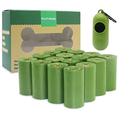 Generies Eco Dog Poop Bags, Pet Doggie Bags for Poop, Biodegradable Unscented Dog Waste Bags, Extra Thick, Recyclable, Eco-Friendly, Leak-Proof, Include Dispenser Generies Eco Dog Poop Bags, Pet Doggie Bags for Poop, Biodegradable Unscented Dog Waste Bags, Extra Thick, Recyclable, Eco-Friendly, Leak-Proof, Include Dispenser