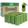 Generies Eco Dog Poop Bags, Pet Doggie Bags for Poop, Biodegradable Unscented Dog Waste Bags, Extra Thick, Recyclable, Eco-Friendly, Leak-Proof, Include Dispenser