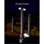 Tattu V2 Heavy-Duty UV Blacklight Flashlight 2-Cell D 3W Ultraviolet LED Lamp, Black Tattu V2 Heavy-Duty UV Blacklight Flashlight 2-Cell D 3W Ultraviolet LED Lamp, Black