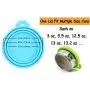 Comtim Pet Food Can Lids, Silicone Can Lids Covers for Dog and Cat Food, Universal Size Fits All Standard Size Dog and Cat Can Tops Comtim Pet Food Can Lids, Silicone Can Lids Covers for Dog and Cat Food, Universal Size Fits All Standard Size Dog and Cat Can Tops