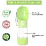Yiflin Dog Water Bottle for Walking, Dog Travel Water Bottle, Portable Pet Water Bottle for Dogs, Portable Dog Bowl Water Bottle, Travel Dog Water Dispenser, Lightweight & Convenient and BPA Free