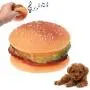 Yhytbhsh Hamburger Shape Plastic Pet Toys with Whistle for Dogs/Cats FFIIKIF Yhytbhsh Hamburger Shape Plastic Pet Toys with Whistle for Dogs/Cats FFIIKIF