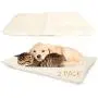 PARTYSAVING PET Bed 1PACK or 2PACK Self Heating Snooze Pad Pet Bed Mat for Pets Cats Dogs and Kittens for Travel or Home, White, Medium, APL1344, APL2255 PARTYSAVING PET Bed 1PACK or 2PACK Self Heating Snooze Pad Pet Bed Mat for Pets Cats Dogs and Kittens for Travel or Home, White, Medium, APL1344, APL2255