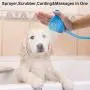 TOP STAR Pet Bathing Tool,Wearable Combination Shower Sprayer&Scrubber with Soft Brush and Massage,Bath Tub/Outdoor Garden Use,Comes with 8′ Hose TOP STAR Pet Bathing Tool,Wearable Combination Shower Sprayer&Scrubber with Soft Brush and Massage,Bath Tub/Outdoor Garden Use,Comes with 8′ Hose