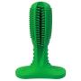 Dongdexiu Pets Products Pet Toothbrush Vocal Cleaning Teeth Molar Rod Dog Toy Supplies, Size: 18x13.5x5.5cm (Green) Small Animals Supplies