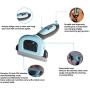 petgle Dog Brush and Cat Brush Effectively Reduces Shedding Professional Grooming Brush and Deshedding Tool for Dogs and Cats