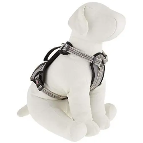 Dog Harness Kong Reflective Pocket Large Gray Dog Harness Kong Reflective Pocket Large Gray