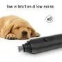 Pet Nail Grinder for Dogs, Cats, Rabbits and Birds - Electric Dog Nail Clippers for Large Small Medium Dogs Trimmer Clipper - Low Decibel Gentle and Painless Paws Grooming Tools