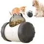 Pet Feeder Toys Swaying Dog and Cat Food Dispensing Pet Treat Leakage Slow Feeder Swing Bear Interactive Chase Toy (Black) Pet Feeder Toys Swaying Dog and Cat Food Dispensing Pet Treat Leakage Slow Feeder Swing Bear Interactive Chase Toy (Black)