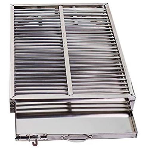 HORV Stainless Steel Pet Toilet Bathroom Dog Potty Trainer with Drawer Tray Portable Training Pet Potty Indoor Outdoor (Fixed/Embedded Style)