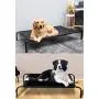 Leyoutime Pet Bed Elevated Dog Bed Cat Bed Breathable Moisture-Proof Easy to Clean Available in All Seasons… (Large) Leyoutime Pet Bed Elevated Dog Bed Cat Bed Breathable Moisture-Proof Easy to Clean Available in All Seasons… (Large)