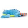 goDog Amphibianz with Chew Guard Technology Durable Plush Dog Toys with Squeakers