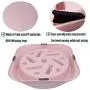 mascota Dog Slow Feeder Bowl, Non Slip Puzzle Bowl - Anti-Gulping Pet Slower Food Feeding Dishes Eco-Friendly Durable Non-Toxic Preventing Choking Healthy Design Bowl for Dog Pet mascota Dog Slow Feeder Bowl, Non Slip Puzzle Bowl - Anti-Gulping Pet Slower Food Feeding Dishes Eco-Friendly Durable Non-Toxic Preventing Choking Healthy Design Bowl for Dog Pet