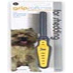 JW Pet Company GripSoft Shedding Comb for Dogs