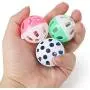 ORNOOU 20 Pieces Pet Cat Kitten Play Balls with Jingle Bell Pounce Chase Rattle Toy,Random Color ORNOOU 20 Pieces Pet Cat Kitten Play Balls with Jingle Bell Pounce Chase Rattle Toy,Random Color