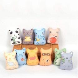 Teeth Grinding Catnip Toys Funny Interactive Plush Cat Toy Pet Kitten Chewing Toy Claws Thumb Bite Cat Mint for Cats