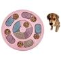 Yhytbhsh Pet Toy Dog Food Turntable Eating Puzzle Anti-Smashing Dog Bowl Supplies, Style:Round Style(Pink) FFIIKIF (Color : Green)