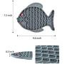 ARRISEN Pet Lick Mat Slow Feeder, Health & Fun Dog Cat Slow Dispensing Treater Pad Calming, Anxiety Reduction for Pet Bathing, Grooming and Training