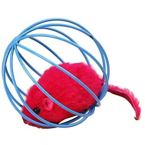 Pudwy Pet Supply Rat in Cage Pet Cat Dog Interactive Ball Toy Cat Mouse Toys Pudwy Pet Supply Rat in Cage Pet Cat Dog Interactive Ball Toy Cat Mouse Toys