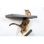 PetFusion Cat Activity Wall Shelves (Available as a 3-Piece Set or Individual Shelf.) Sisal Surfaces for Cat Scratching & Plush to Lounge, Neutral Design & Color Tones. Easy & Secure Wall Mount