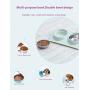 Stainless Steel Double Pet Bowls and Non-Skid Silicone Mat, Food and Water Feeder Bowls for Cats or Dogs.