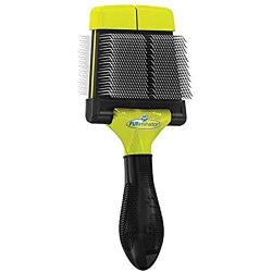 FURminator Soft Grooming Slicker Brush, Dog, Small