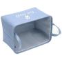 Geyecete Canvas Cat Toy Basket Basket for Cat Stuff Dog/Cat Toys, cat Blanket,cat Clothes Storage -15in x 10.5in x 10in-Cat Stuff