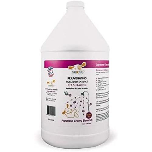 Nourishing Gentle Dog Grooming Shampoo for Dry Skin Japanese Cherry Blossom(One Gallon)