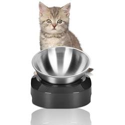 Jemirry Pet Bowls Stainless Steel Dog Cat Pet Bowl, Dishwasher Safe & Rust Resistant with Removable Food Water Holder